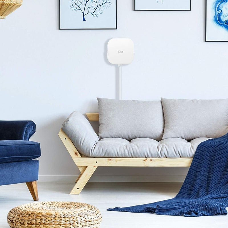 حامل حائط بدون براغي قطعة واحدة لجهاز Eero Pro 6 WiFi، حامل لاصق VHB، حامل قوي بلاصق، لا حاجة لأدوات ولا حفر ولا ثقوب (حامل Eero Pro 6، قطعة واحدة) - Image 5