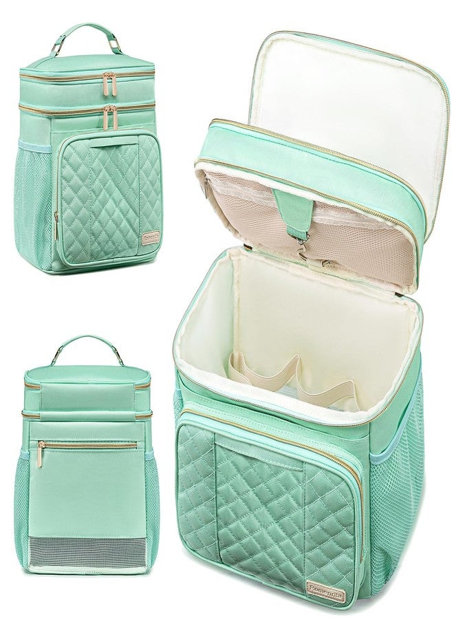 Romenrita Large Toiletry Bag for Women Men,Waterproof Portable Shower Caddy for College Dorm,Bathroom Bag, Quick Dry Shower Bag Hanging Toiletry Bags for For Full Sized Toiletries And Cosmetics - Image 1
