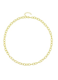 Karma Linked Chain Necklace Gold Plated