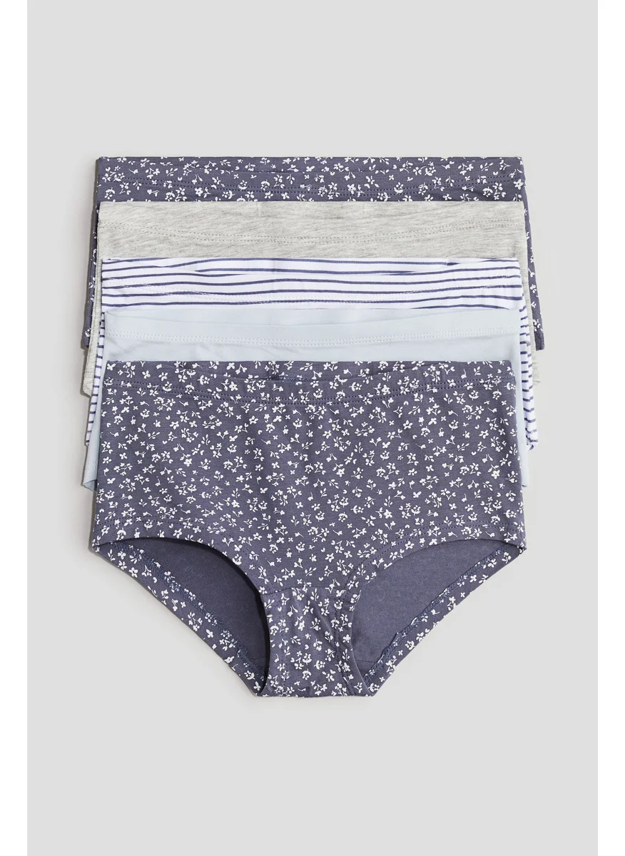 H&M 5-Pack Cotton Hipster Briefs