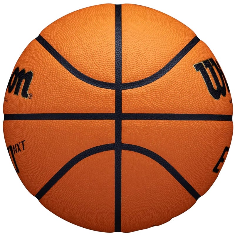 Wilson Basketball EVO NXT FIBA Game Ball, Mixed Leather, Ideal for Indoor, Size 7, Brown, WTB0965XB - Image 4