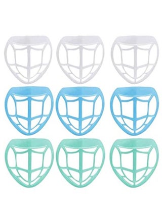 9 Pcs 3D Face Mask Bracket Inner Support Frame to Breath Plastic Guard Under Reusable Washable Prevent Lipstick Stick on - pzsku/Z70929D3F7C9324200962Z/45/_/1666400090/fc2e54cf-78b7-49b2-a116-e54c34ff0a43
