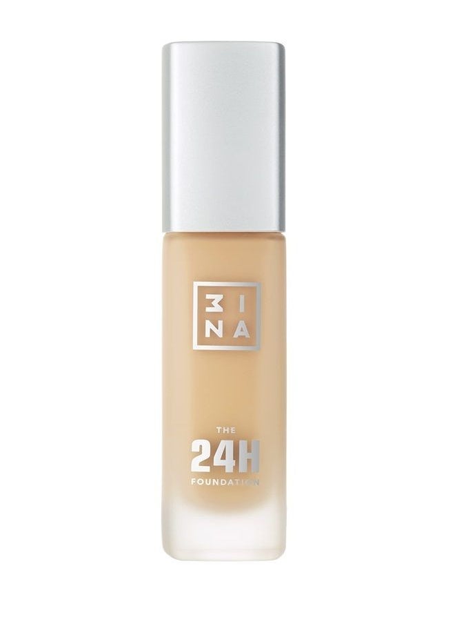 3INA 3INA The 24H Foundation 624-24H Long-Wearing Formula - Medium To High Buildable Coverage - Smooth Matte Finish - Expanded Shade Selection - Waterproof, Cruelty Free, Vegan Makeup - 1.01 Oz  - Image 1