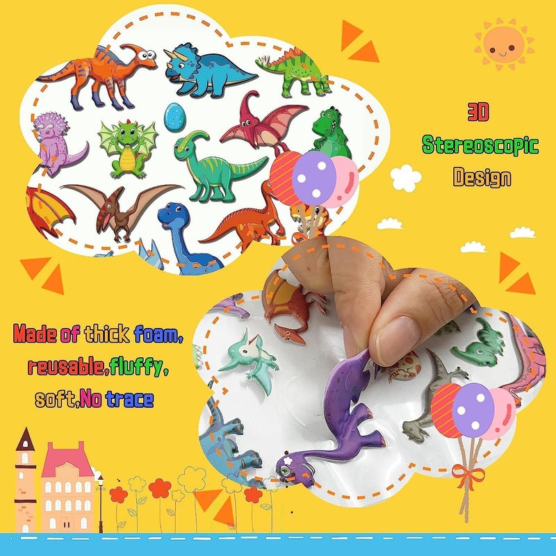 Kalysky 6 Pack Reusable Sticker Book for Toddlers 2 3 4 Year Olds - Image 3