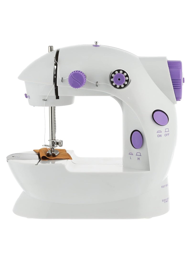 Small electric sewing machine with belt adapter for home sewing  - Image 2