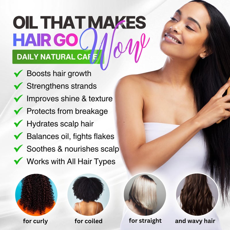SELFWISE Organic Rosemary Oil For Hair Growth + Applicator with Castor, Argan, Coconut, Almond, Jojoba, Avocado, Vitamin E & Peppermint for Hair & Scalp Treatment, All Hair Types, Men & Women 2oz - Image 5