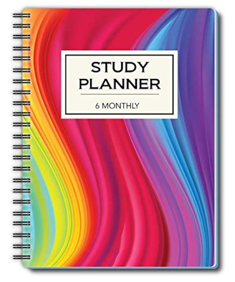 Nourish A5 Study Planner for 6 Months Undated Hardcover A Must Have for Students - Image 1