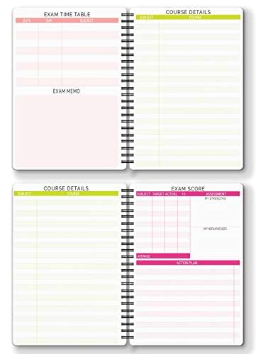 Nourish A5 Study Planner for 6 Months Undated Hardcover A Must Have for Students - Image 4