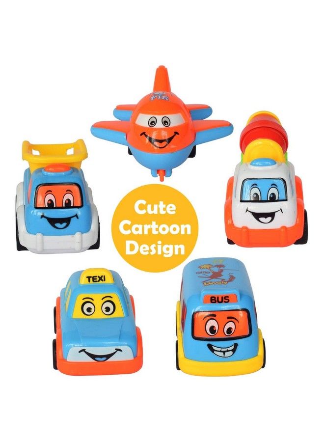 Prime Deals Unbreakable Pull Back Vehicles; Push And Go Crawling Toy For Kids & Children Power Friction Cars For 3+ Years Old Boys;Girls (Pack Of 7) - Image 5