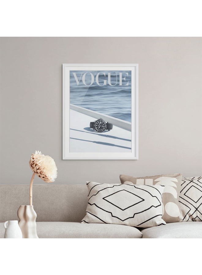 آرت دیکور  ديكور فني مؤطرة الفنون الجميلة صورة طباعة ساعة الموضة الفاخرة جدار الفن الحديث المحيط مستوحاة ملصق لمكتب غرفة المعيشة المنزلي - Image 3