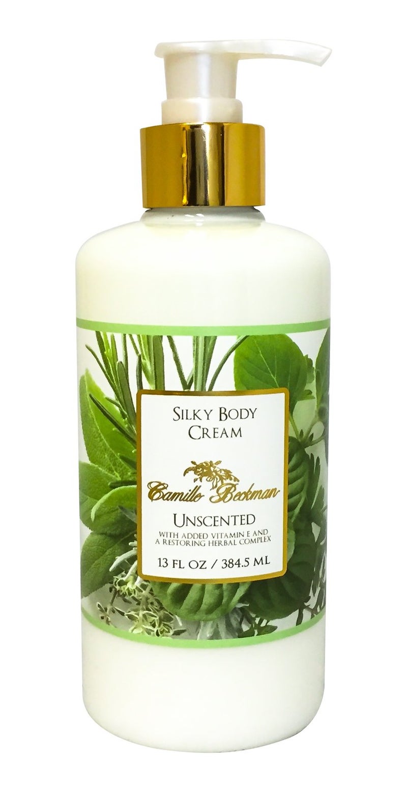 Camille Beckman Silky Body Cream Unscented 13 Ounce