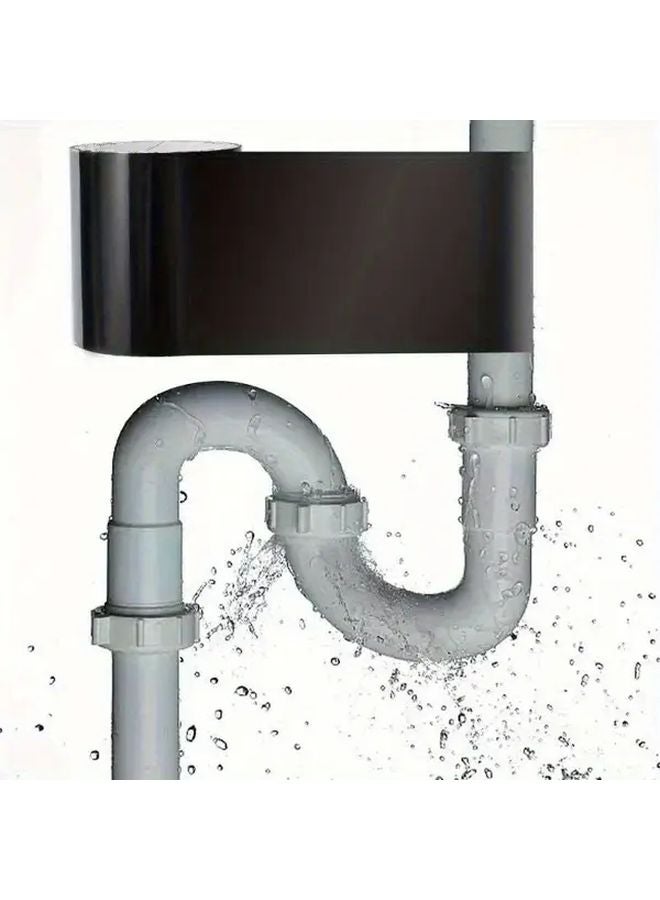 2 Rolls Heavy Duty Waterproof Repair Tape for Pools Camping Outdoor Pipe Tube - Image 4