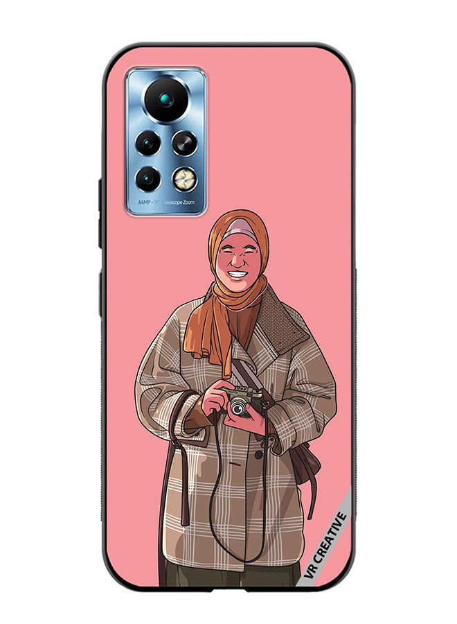 VR CREATIVE Protective Case Cover For Infinix Note 11 Pro Happy Photographer Design Multicolour - Image 1