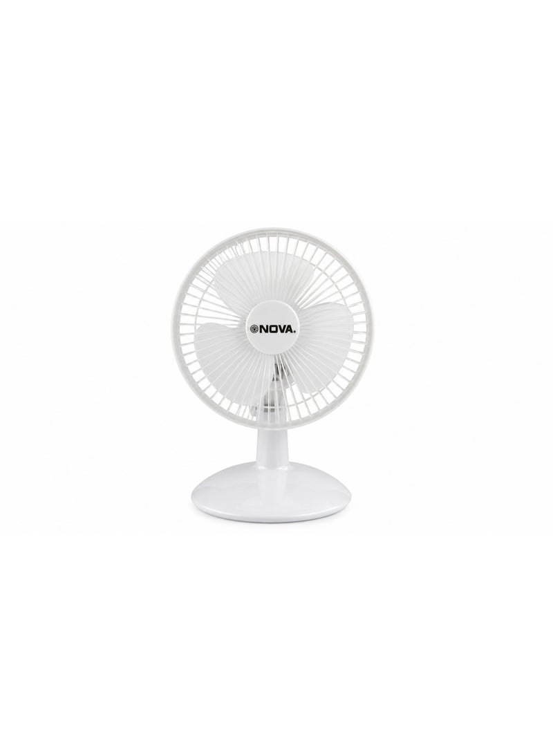 Nova مروحة طاولة نوفا NF-4031D7 المحمولة – مروحة خفيفة للتبريد في المنزل والمكتب مع دوران هواء فعال - Image 2