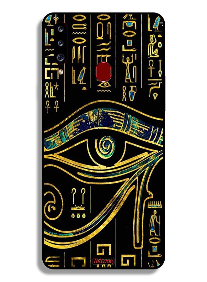 Tolwak Samsung Galaxy A20s Protective Case Cover Eye Artwork - Image 1
