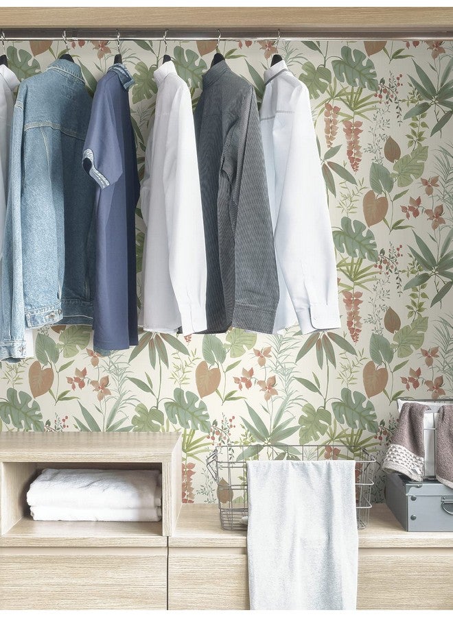 نو وولبيبر ورق جدران Nus4007 دافئ من جزر المالديف قابل للتقشير واللصق، متعدد الألوان - Image 4