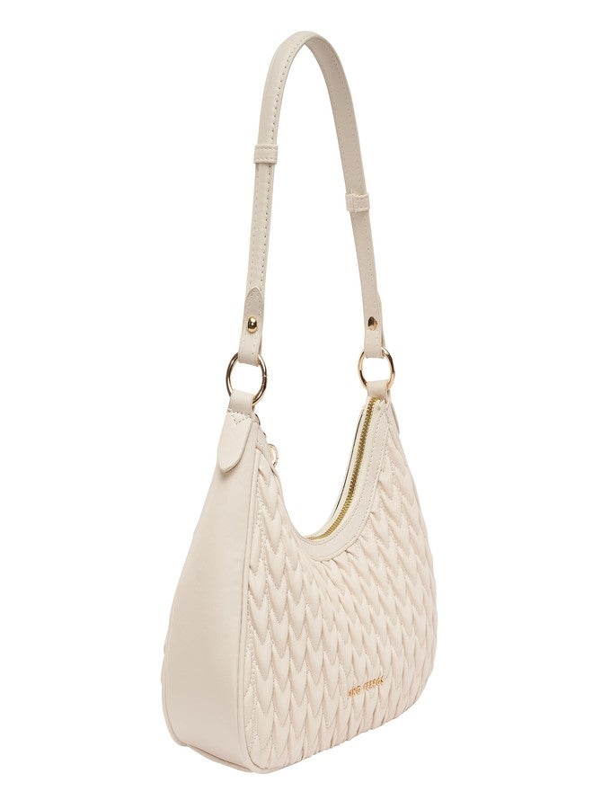 Lino Perros Maddie Ace White Shoulder Bag - Image 2