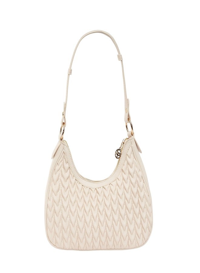 Lino Perros Maddie Ace White Shoulder Bag - Image 3
