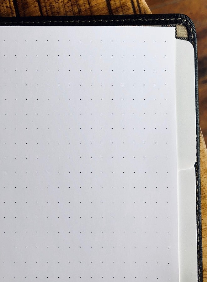 Eleven Discs Pure Dot Grid Premium Heavyweight Letter 3 Hole Punched Notebook Paper (40 Sheets) - Image 2