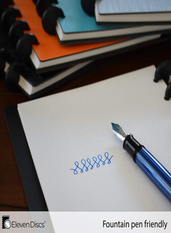 Eleven Discs Pure Dot Grid Premium Heavyweight Letter 3 Hole Punched Notebook Paper (40 Sheets) - Image 4