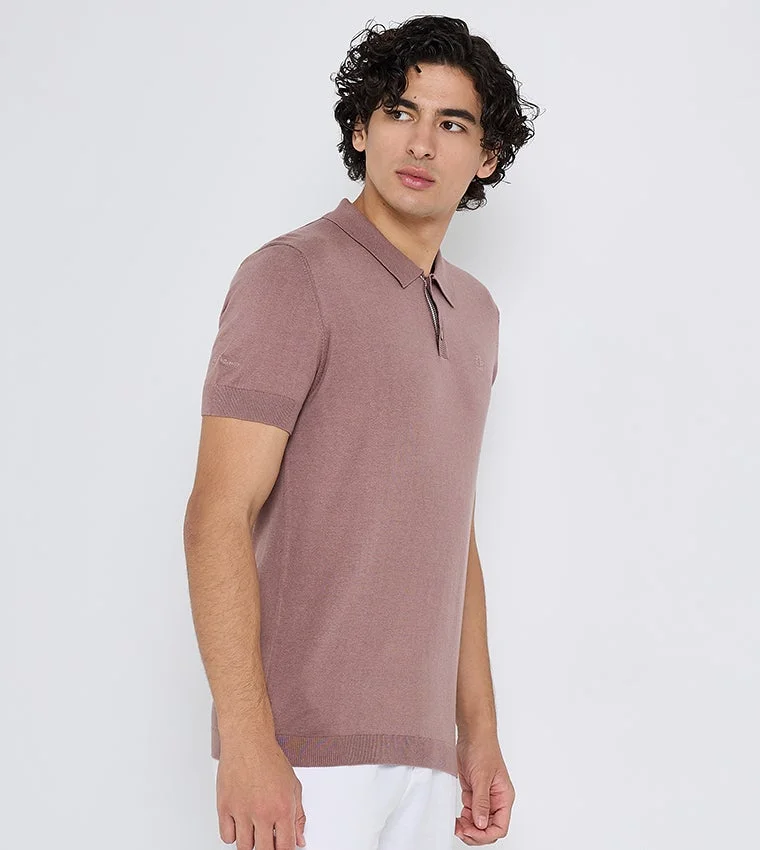 Ben Sherman  Ben Sherman Men's Short Sleeve Solid Polo Tees for Men | Best Price UAE
