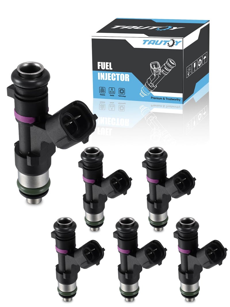 TAUTOY FJ750 Fuel Injectors 6PCS 40L 56L For Nissan Armada 20062014NV1500 NV2500 NV3500 20122019Pathfinder 20052012Titan 20042012For Suzuki Equator 200920120280158007 166007S000 - Image 2