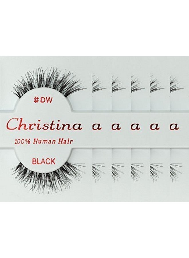 Christina 6 Pack False Eye Lashes Style Dw