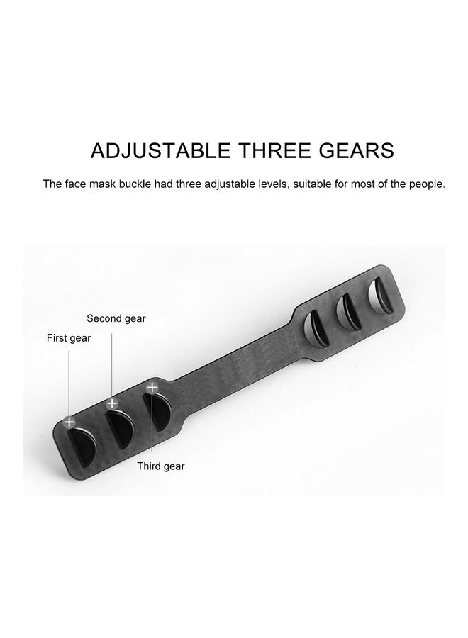 1Pc Face Mask Ear Hook Buckle With Adjustable Ear Strap Extension In Soft Plastic For Disposable N95 And KF94 Mask - Image 5