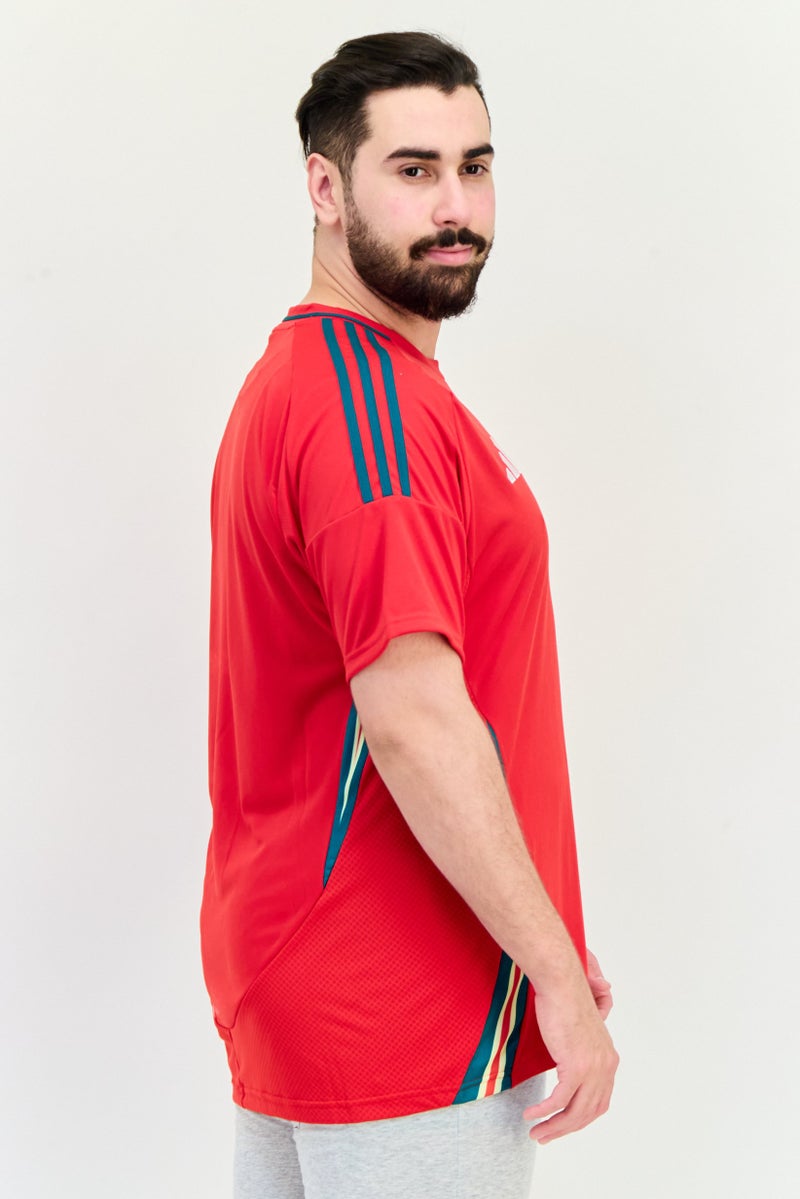 Adidas Men Sportswear Fit Wales 2024 Football Jersey, Red - Image 2