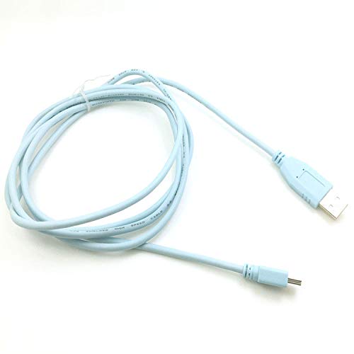 ezonpinzv 6FT Mini USB Routers & Switches Cable Network Router Console Cable CAB-Console-USB Compatible with Cisco 1900,2900 and 3900 Series Routers,2960,3750,and 3750-X Catalyst Series Switches - Image 3