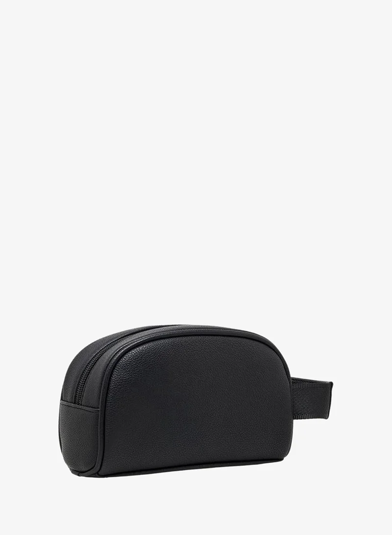 Duchini Men Solid Wrist Strap Pouch