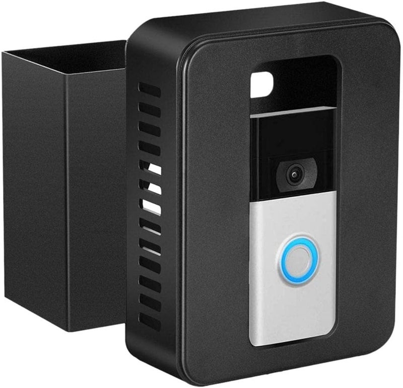 klarako Video Doorbell Door Mount Safety Ring AntiTheft Accessories Security Systems Steel Bracket for House Apartment Office Room Home Rental Friendly - Image 1