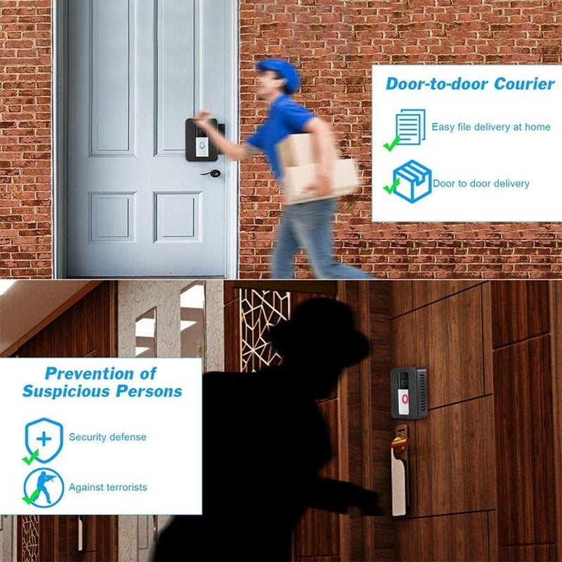 klarako Video Doorbell Door Mount Safety Ring AntiTheft Accessories Security Systems Steel Bracket for House Apartment Office Room Home Rental Friendly - Image 5