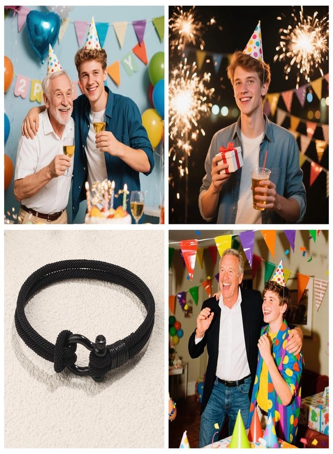 CXLDTE Christmas Stocking Stuffers Teen Boys Gift Ideas, To My Son Bracelet from Mom, Son Gifts from Mom, Cross Bracelet for Men Christian Baptism Confirmation Easter Birthday Gifts for Teens Teenage Boys Kids - Image 5