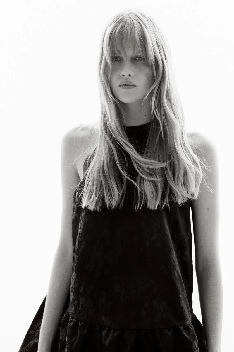 H&M Jacquard-weave dress