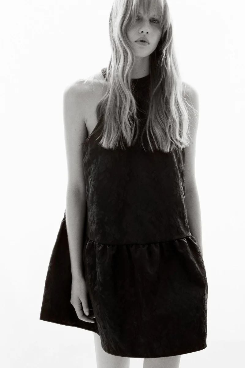 H&M Jacquard-weave dress