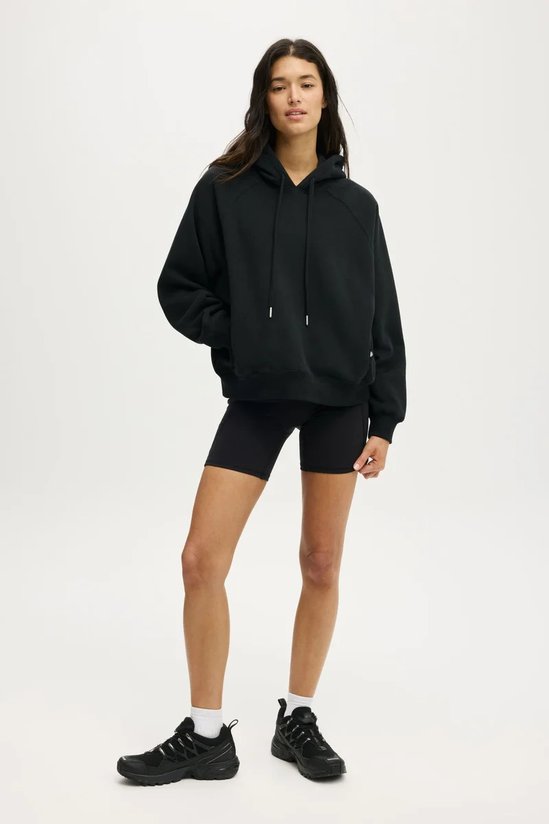 Cotton On  PLUSH PREMIUM RAGLAN HOODIE for Women | Best Price UAE