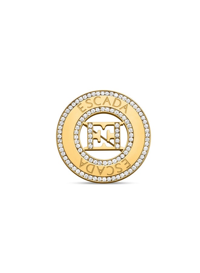 ESCADA Alice Gold Plated Brooch for Women - Image 1