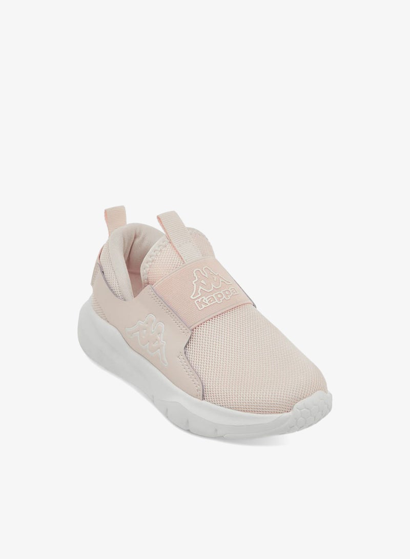 Kappa Girls' Logo Detail Slip-On Sports Shoes with Pull Up Tab - Image 2