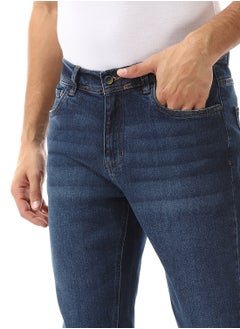 Andora Slim Fit Plain Fashion Jeans  - Image 4