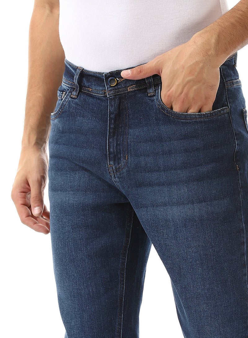 Andora Slim Fit Plain Fashion Jeans - Image 4