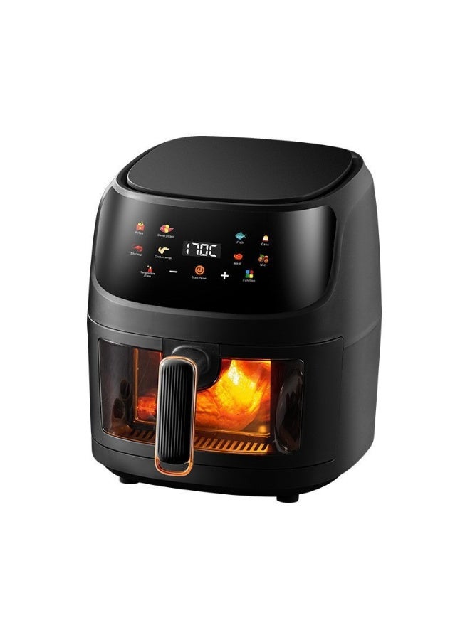 8L Digital Air Fryer Large Capacity Oil Free Electric Fryer, Multifunction Kitchen Cooker with Non-Stick Basket for Home Use - Image 1
