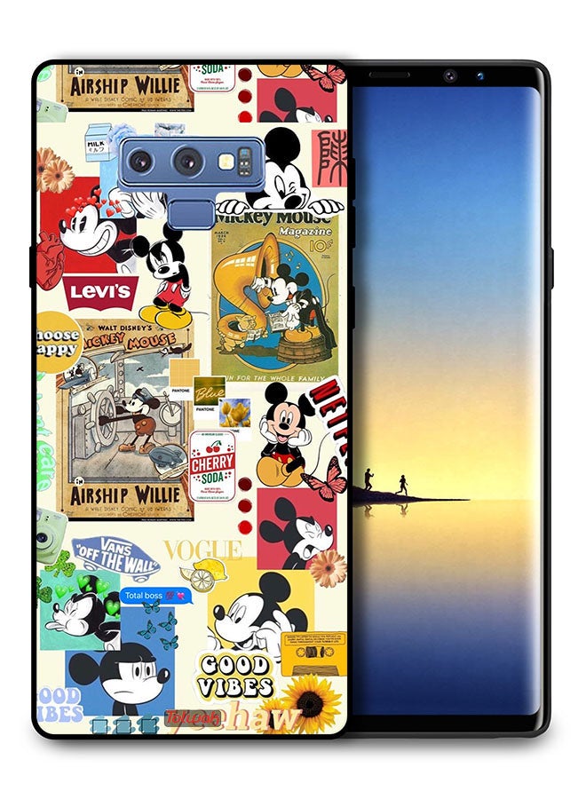 Tolwak Samsung Galaxy Note 9 Protective Case Cover Chose Happy And Stickers - Image 1