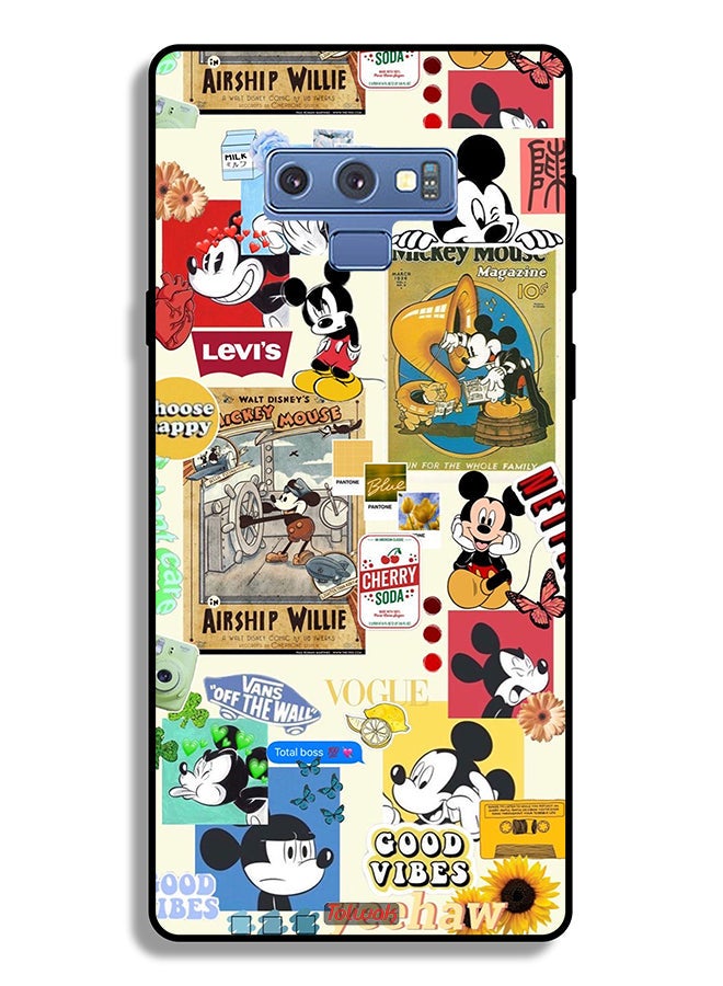 Tolwak Samsung Galaxy Note 9 Protective Case Cover Chose Happy And Stickers - Image 2