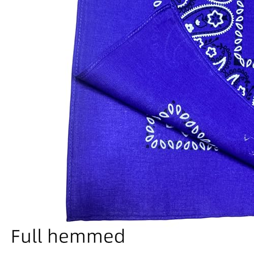 Vamqor Bandana Single Pack & Double Pack Cotton for Men and Women 22 Inch(Yellow) - Image 5