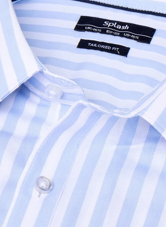Splash FAV Men Regular Fit Striped Long Sleeve Shirt