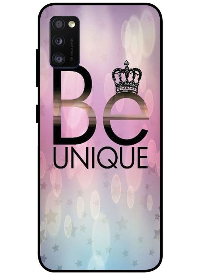 EYE CATCH Protective Case Cover For Samsung Galaxy A41 Smart Series Printed Protective Case Cover for Samsung A41 Be Unique  - Image 1