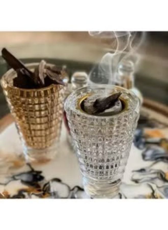 ماركة غير محددة - مبخرة كريستال للعرائس والمنزل والمناسبات - Image 1