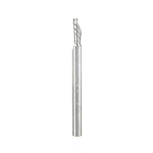Amana Tool 51506 Solid Carbide CNC Spiral O Flute Aluminum Cutting 18 Dia x 516 x 1