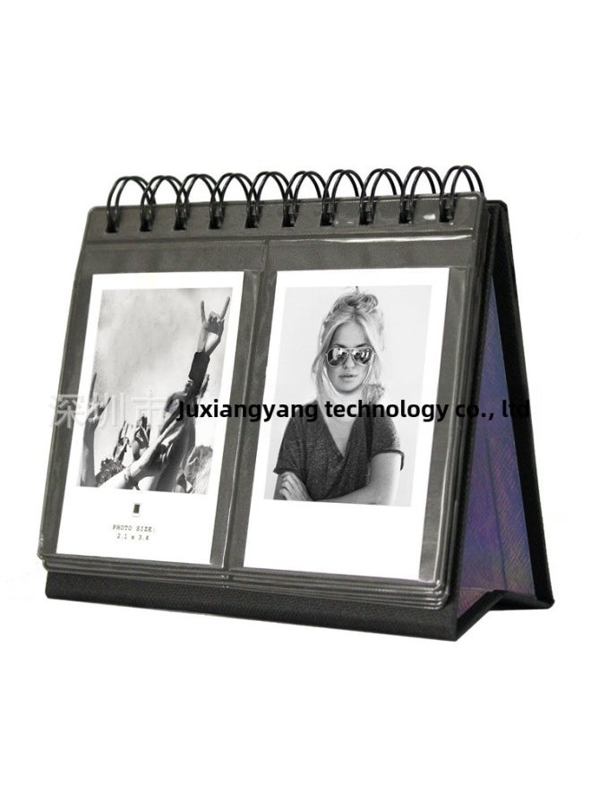 Generic Applicable To The 3-inch Photo Album Setting Table For The Camera Accessories Of Instax Mini8/9/90/70/25/11/12-Color:Black  - Image 2
